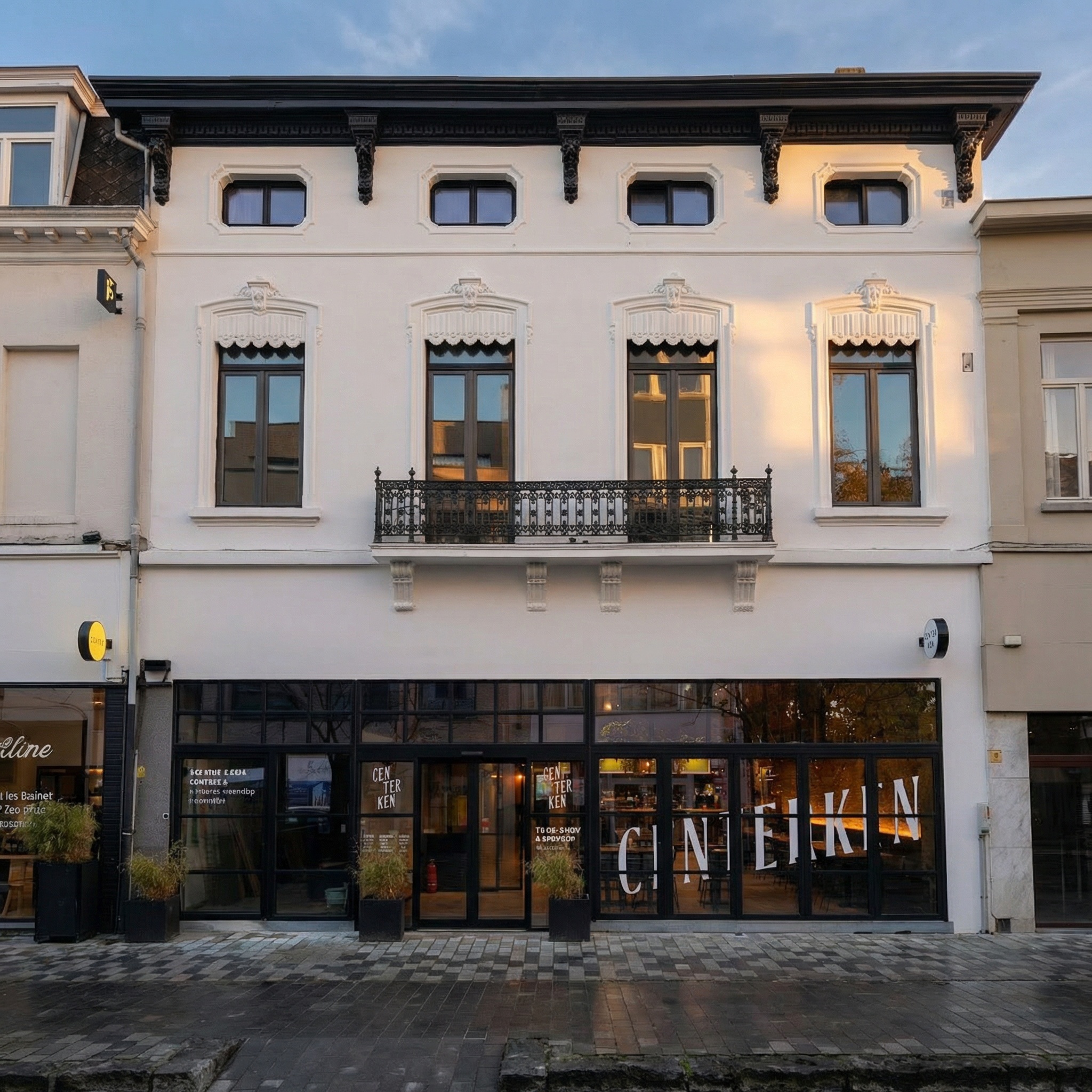 Centerken gevel overdag